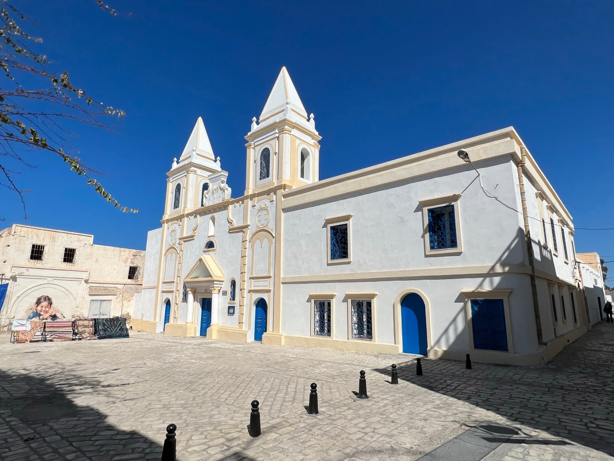 🇪🇸 🇬🇧 🇫🇷 Iglesia Católica de San José, Djerba